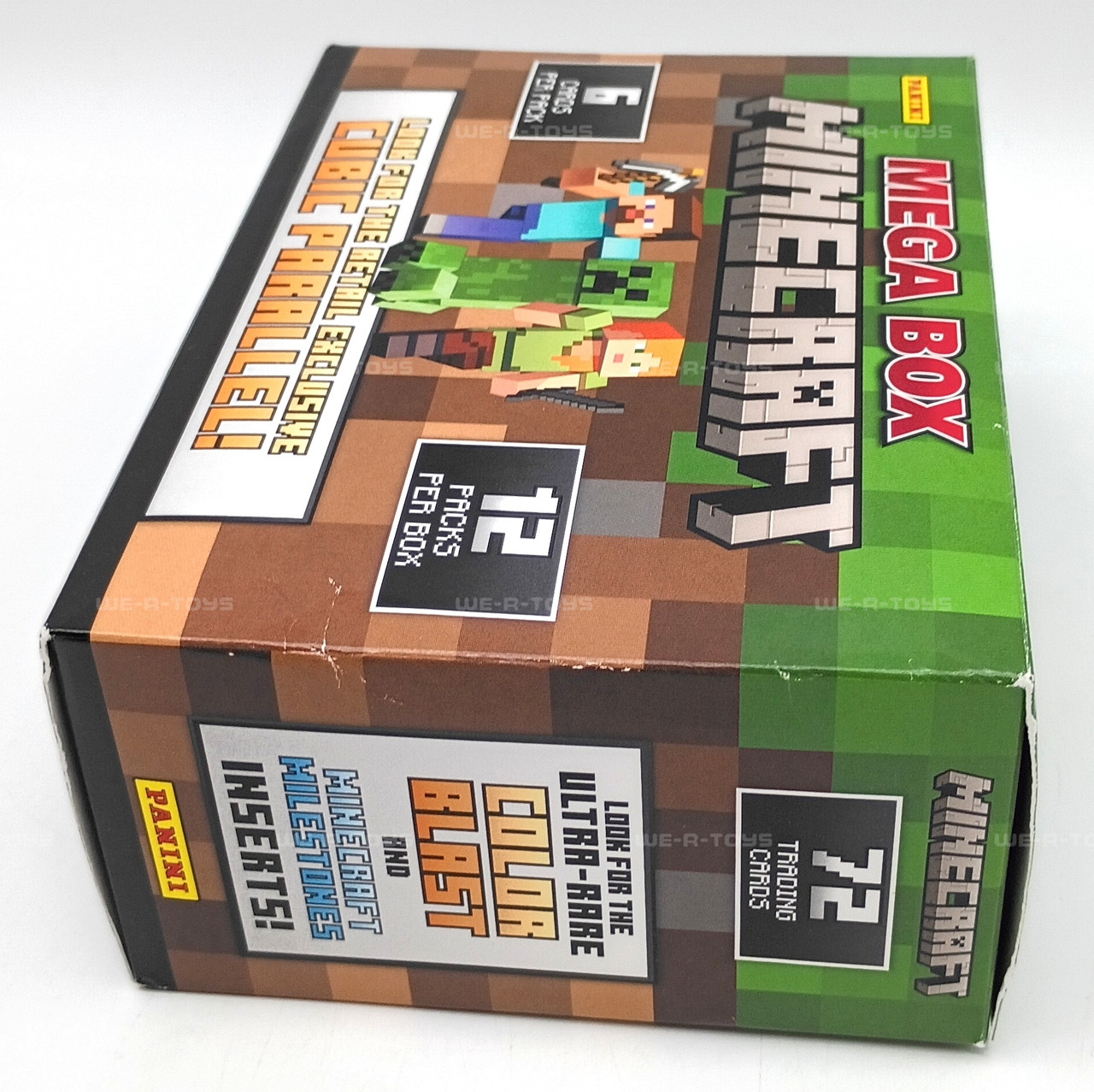 Minecraft Mega Box Trading Cards 12 Packs 2024 Panini #17133 - We