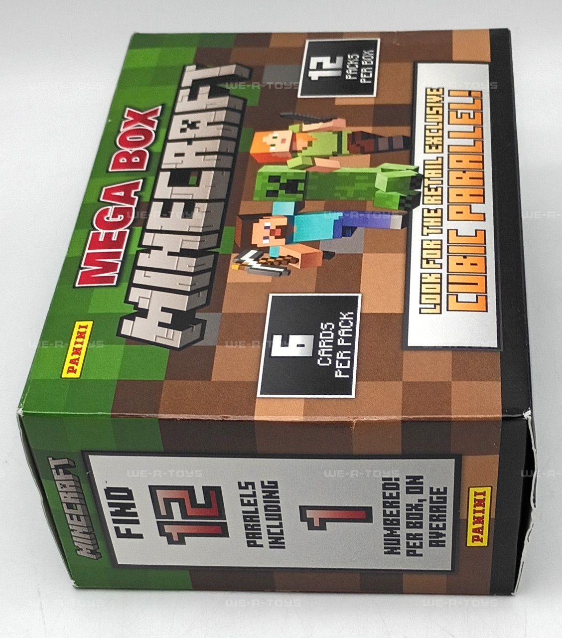 Minecraft Mega Box Trading Cards 12 Packs 2024 Panini #17133 - We