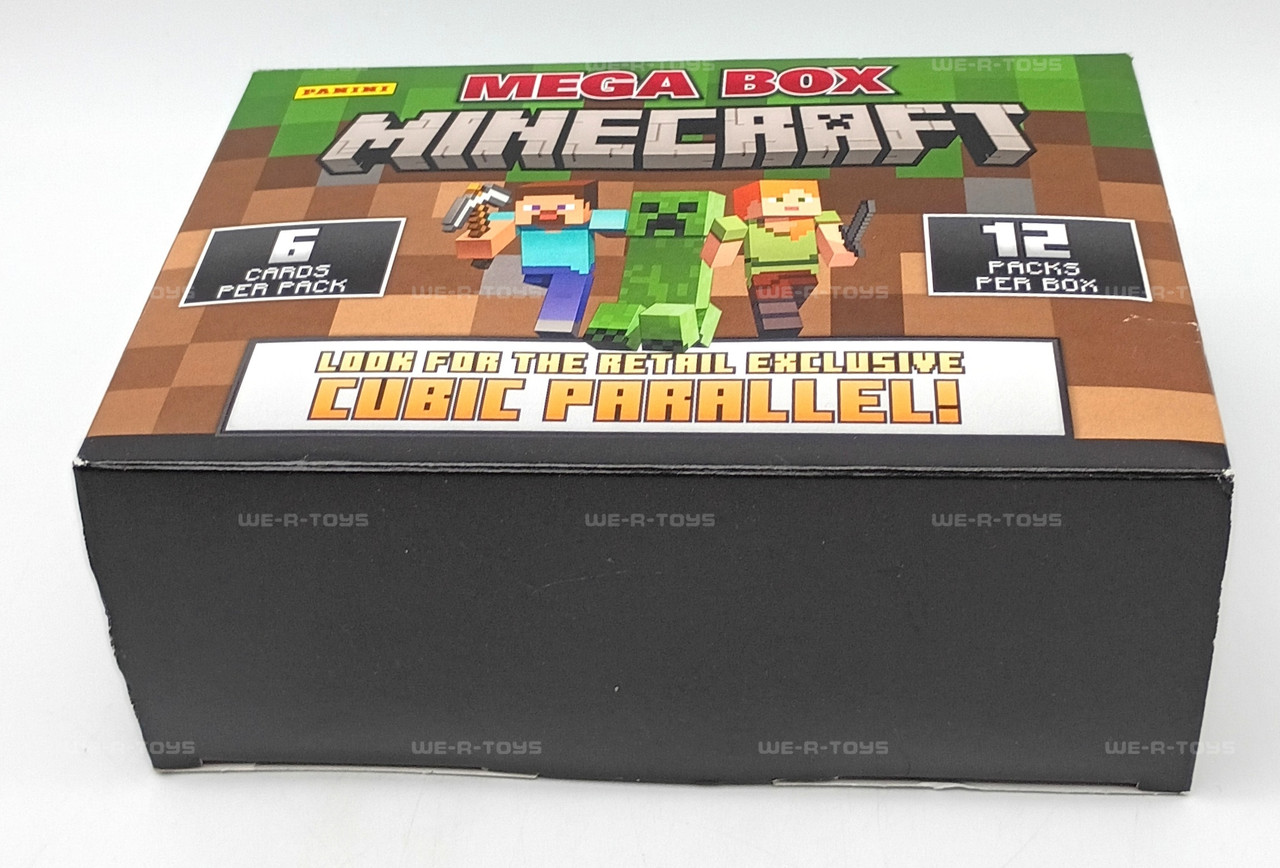 Minecraft Mega Box Trading Cards 12 Packs 2024 Panini #17133 - We
