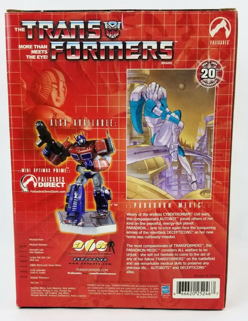 transformers paradron medic