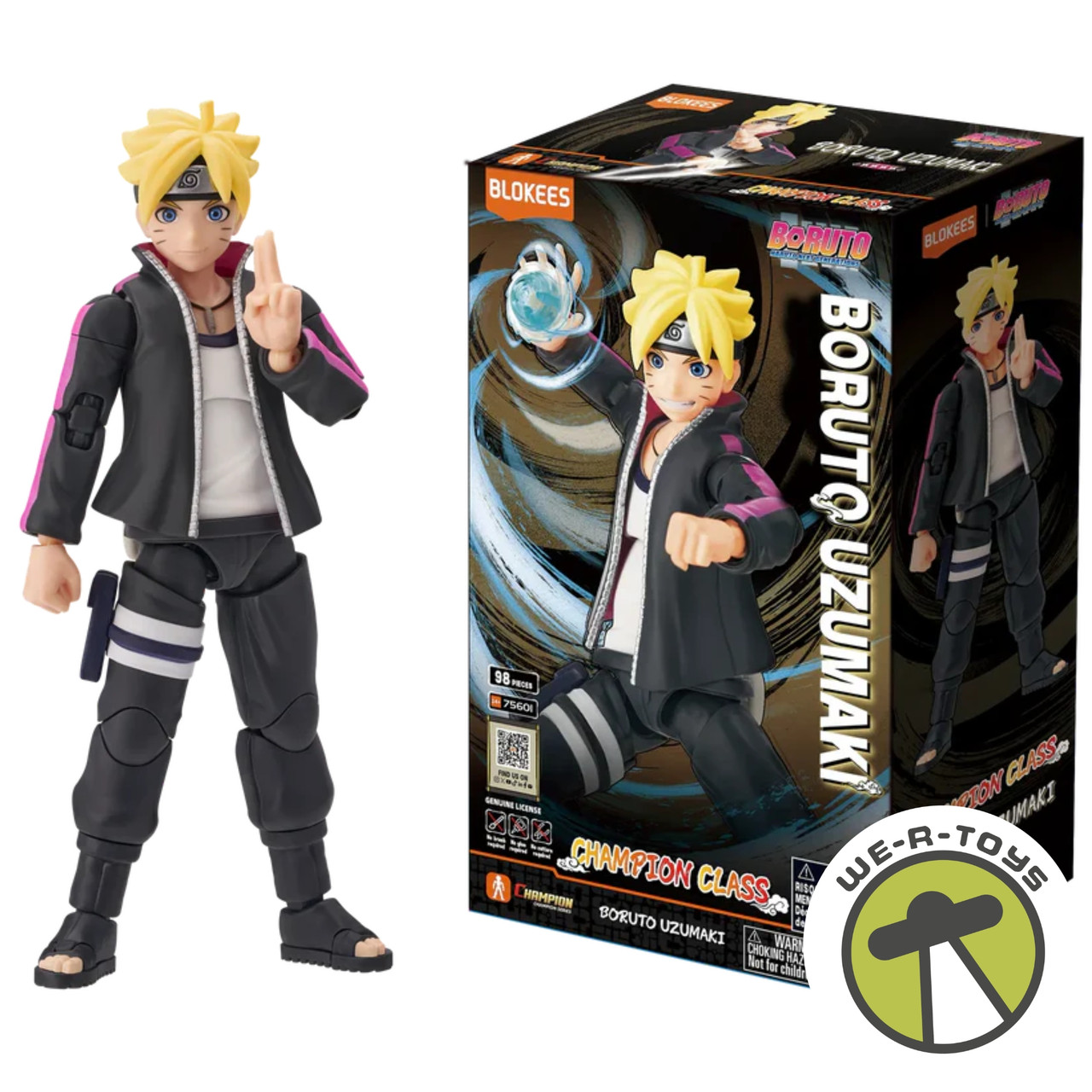 Naruto Champion Class 01 Boruto Uzumaki Model Kit Blokees - We-R-Toys