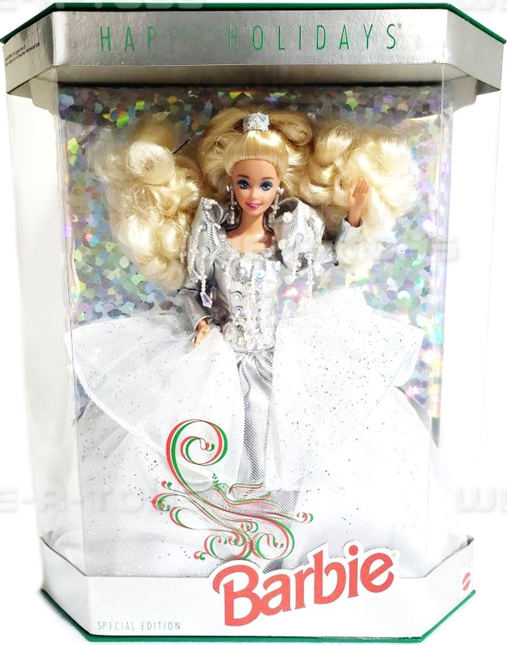 1992 Happy Holidays Barbie Doll