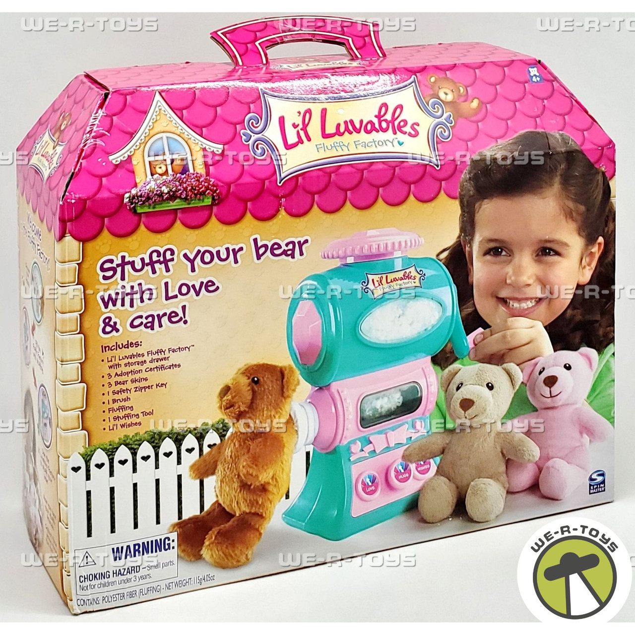 Li'l Luvables Fluffy Factory 2006 Spinmaster 35185 - We-R-Toys