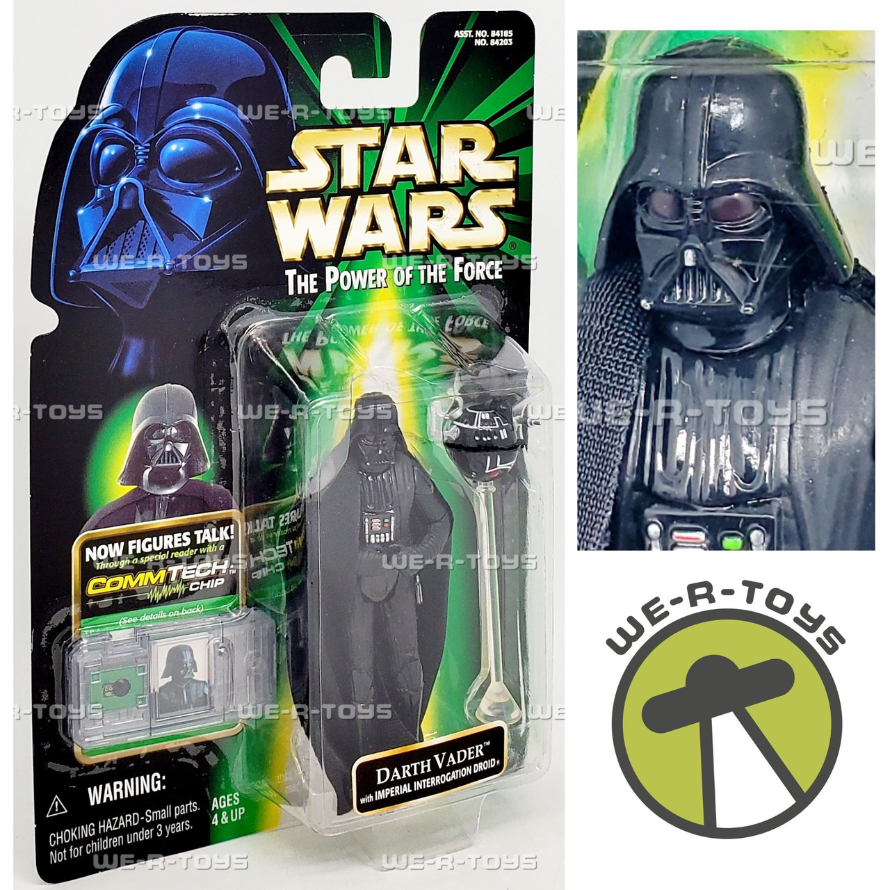 Star Wars Power of The Force Darth Vader Figure with Commtech Chip