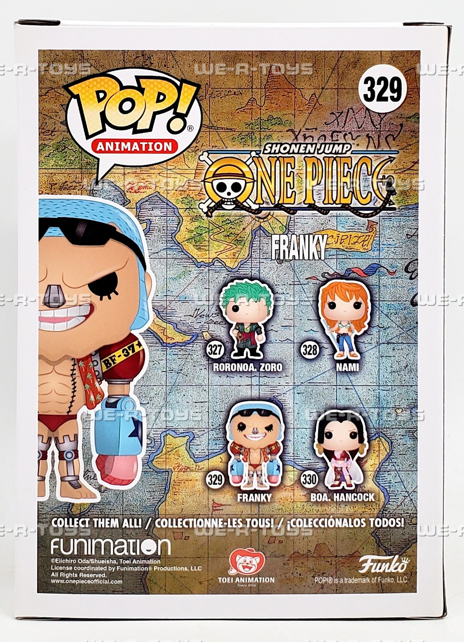 Funko POP Animation One Piece Franky with Silver Nose 329 Vinyl