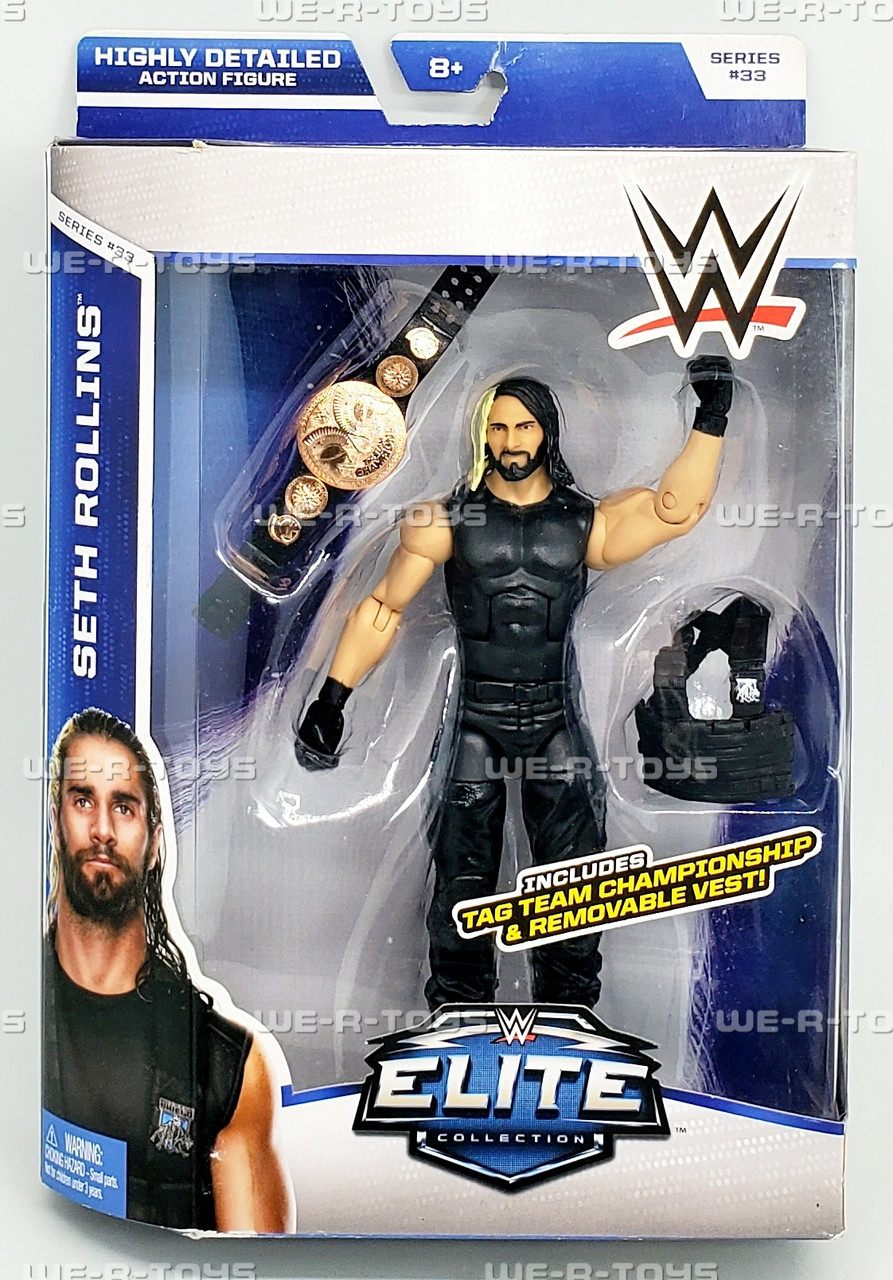 WWE Elite Collection Series 33 Seth Rollins Action Figure 2014