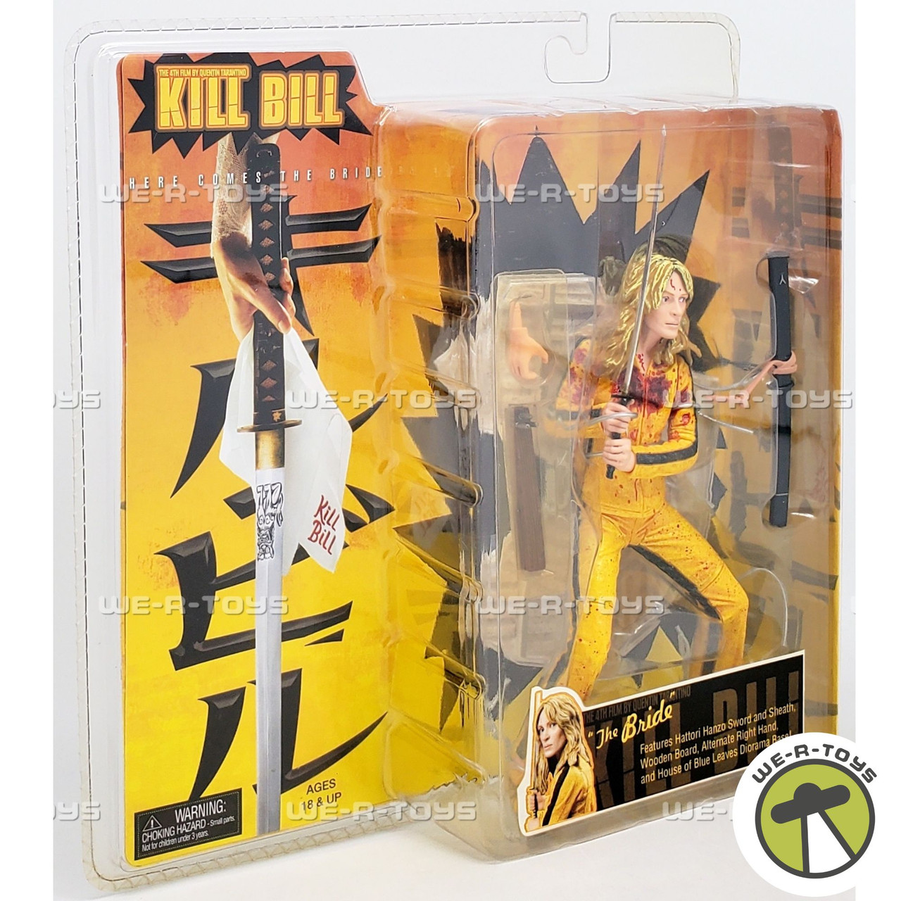 Kill Bill Here Comes the Bride The Bride Action Figure 2004 NECA
