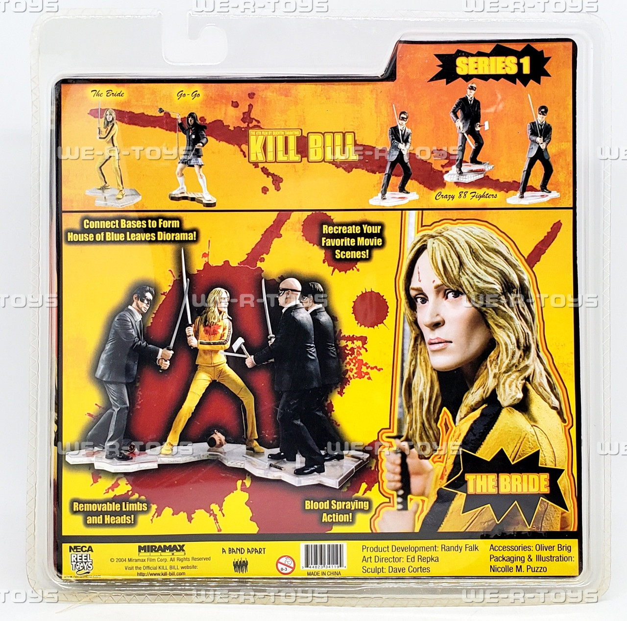 Kill Bill Here Comes the Bride The Bride Action Figure 2004 NECA