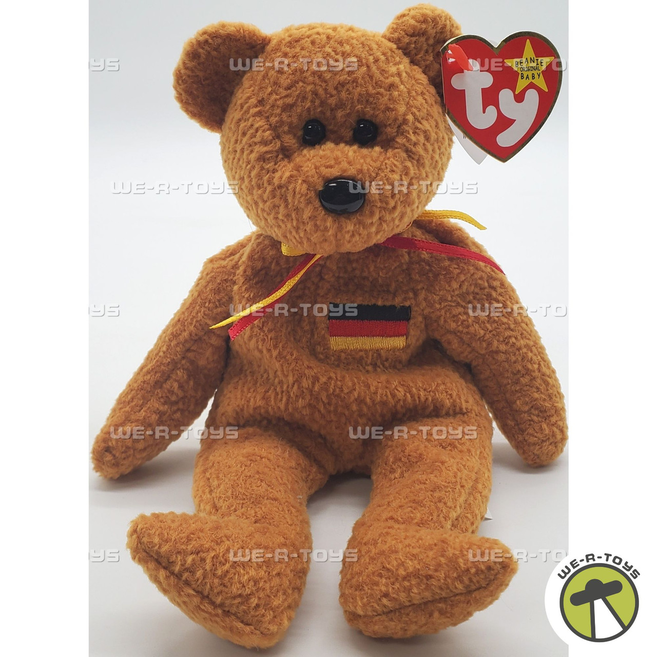 Ty Beanie Baby Germania the Bear Germany Exclusive Plush 1999 - We