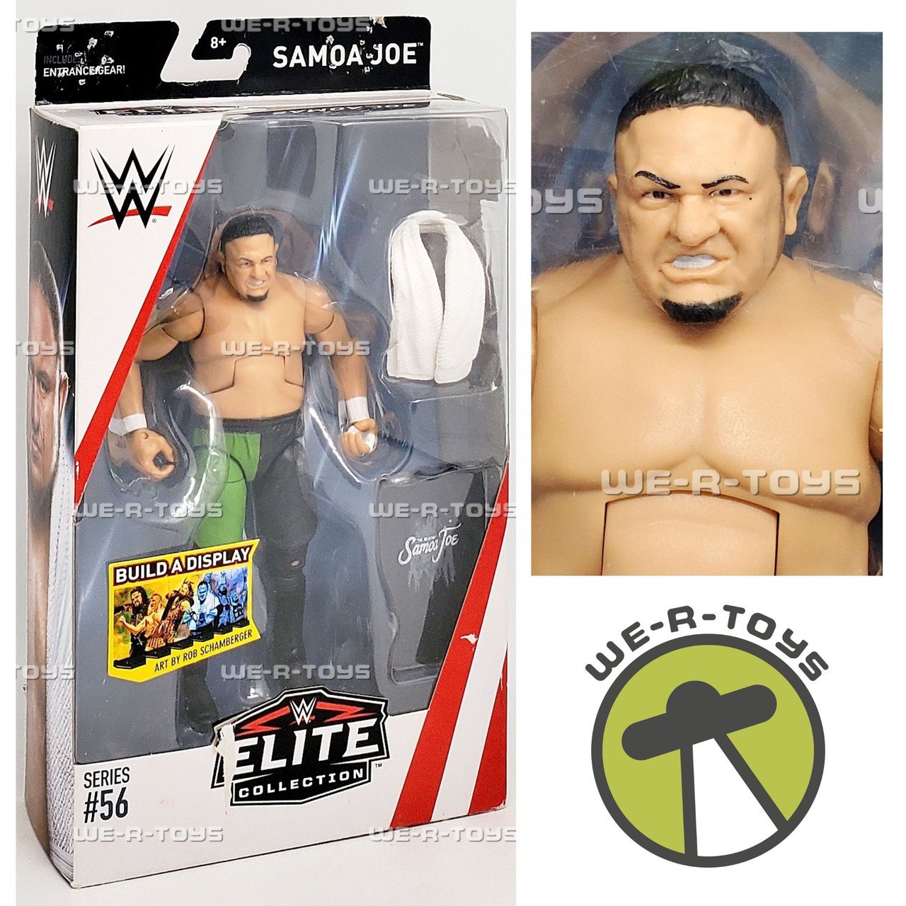 WWE Basic #74 Action Figure Samoa Joe – Statuetta Articolata Da 16,5 Cm, Giocattolo Ufficiale Mattel Per Bambini Dai 6 Anni