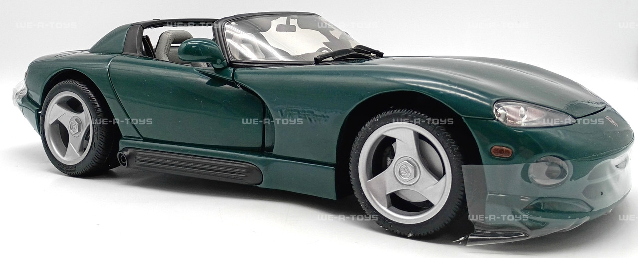 Anson Dodge Viper RT/10 Green 1:12 Metal Die-Cast Limited Edition