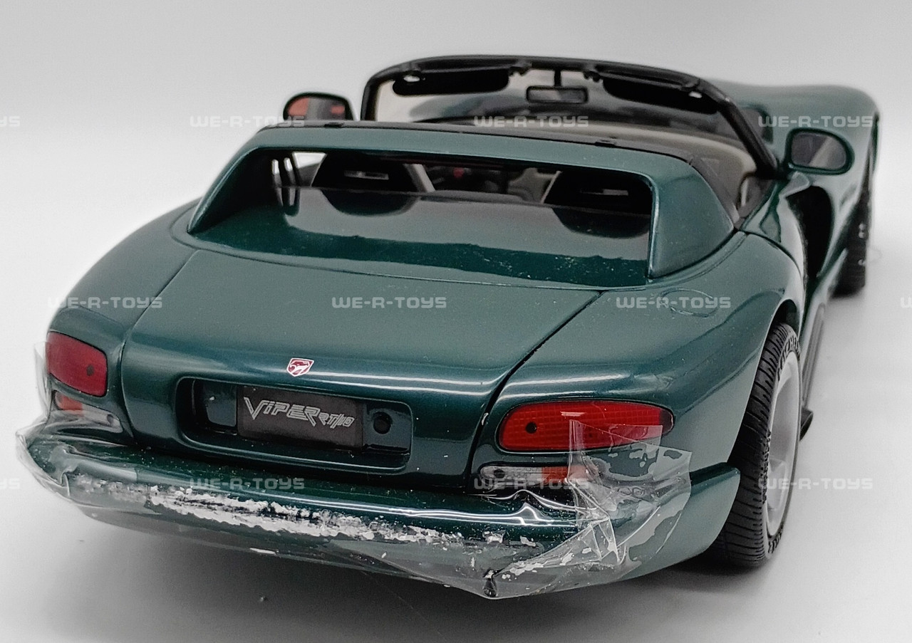 Anson Dodge Viper RT/10 Green 1:12 Metal Die-Cast Limited Edition