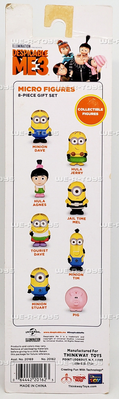 Despicable Me 3 Micro Figures 8 Piece Gift Set Thinkway Toys 20162