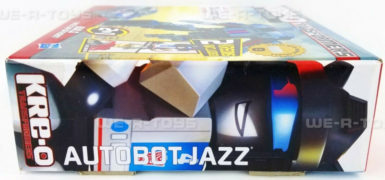 トランスフォーマー ダークサイド ムーン KRE-O ジャズ [122pcs] Kre-O Transformers Autobot Jazz 122 Piece Build Kit Hasbro