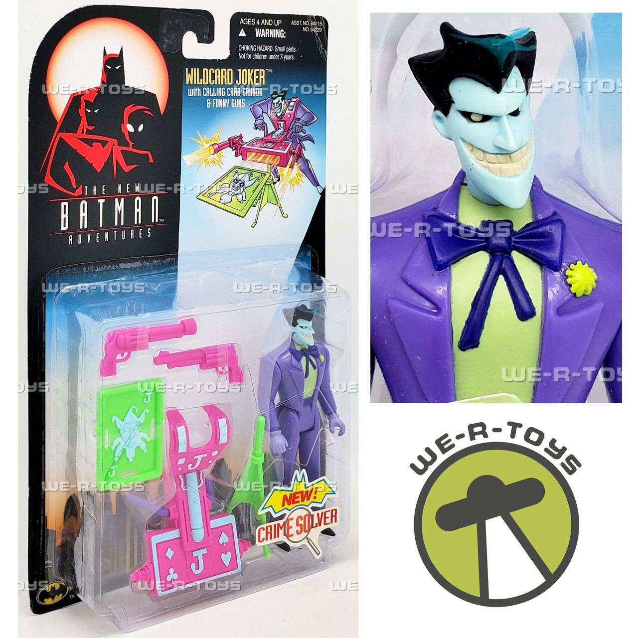 The New Batman Adventures Wildcard Joker Action FIgure 1998 Kenner