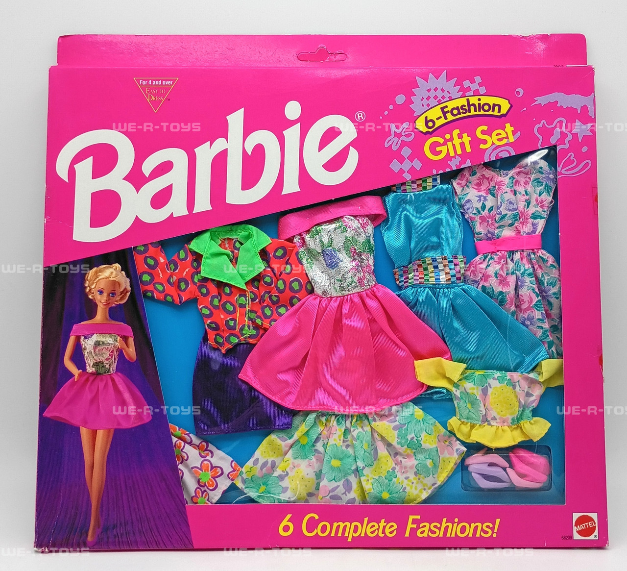 Barbie 6 Fashion Gift Set 6 Complete Fashions 1994 Mattel 68209