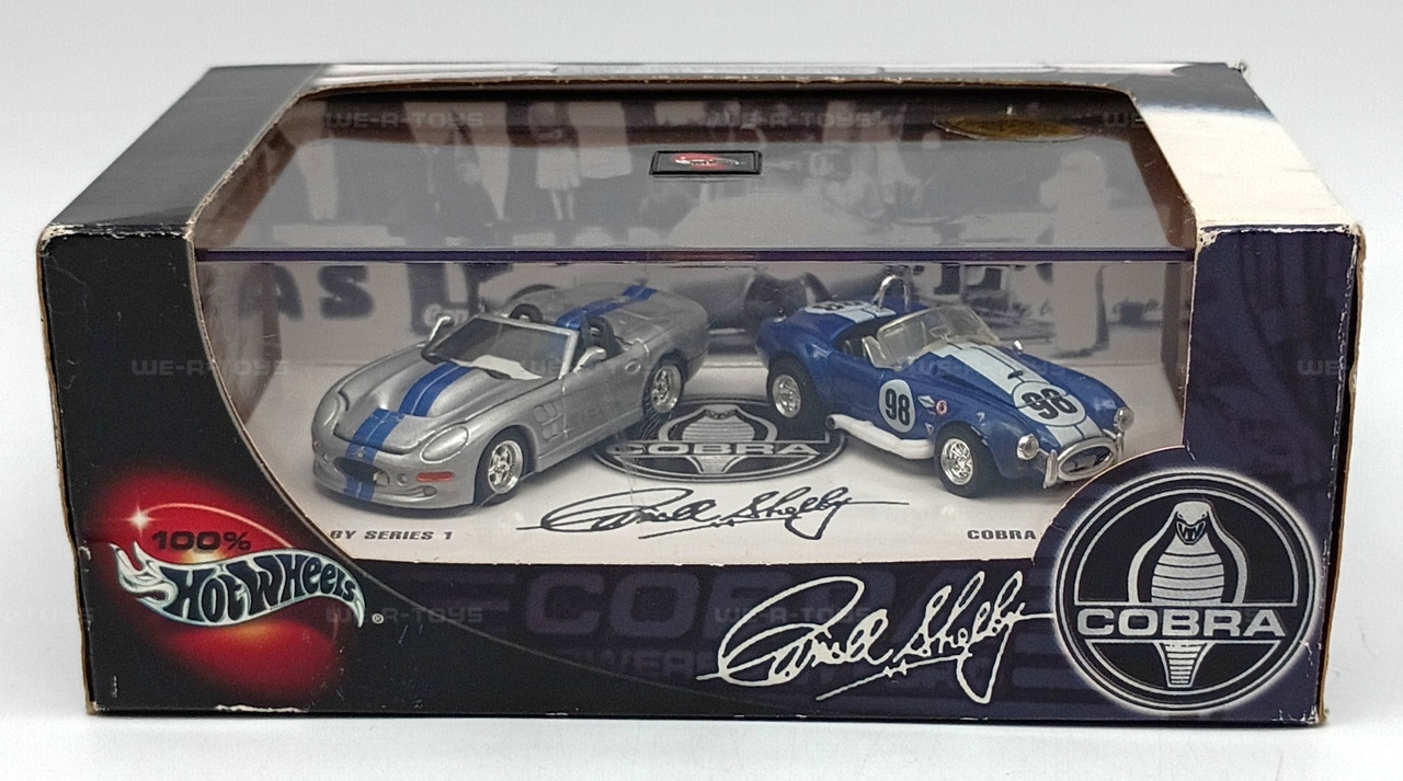 Hot Wheels Carroll Shelby Cobra 427 S/C & Shelby Series 1 Vehicles