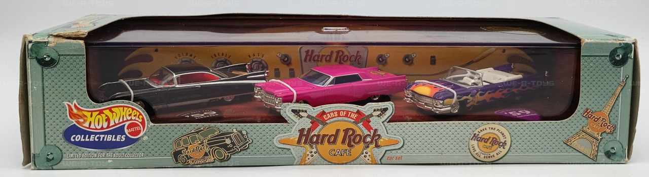 Hot Wheels Cars Of The Hard Rock Cafe Set of 3 Vehicles Cool