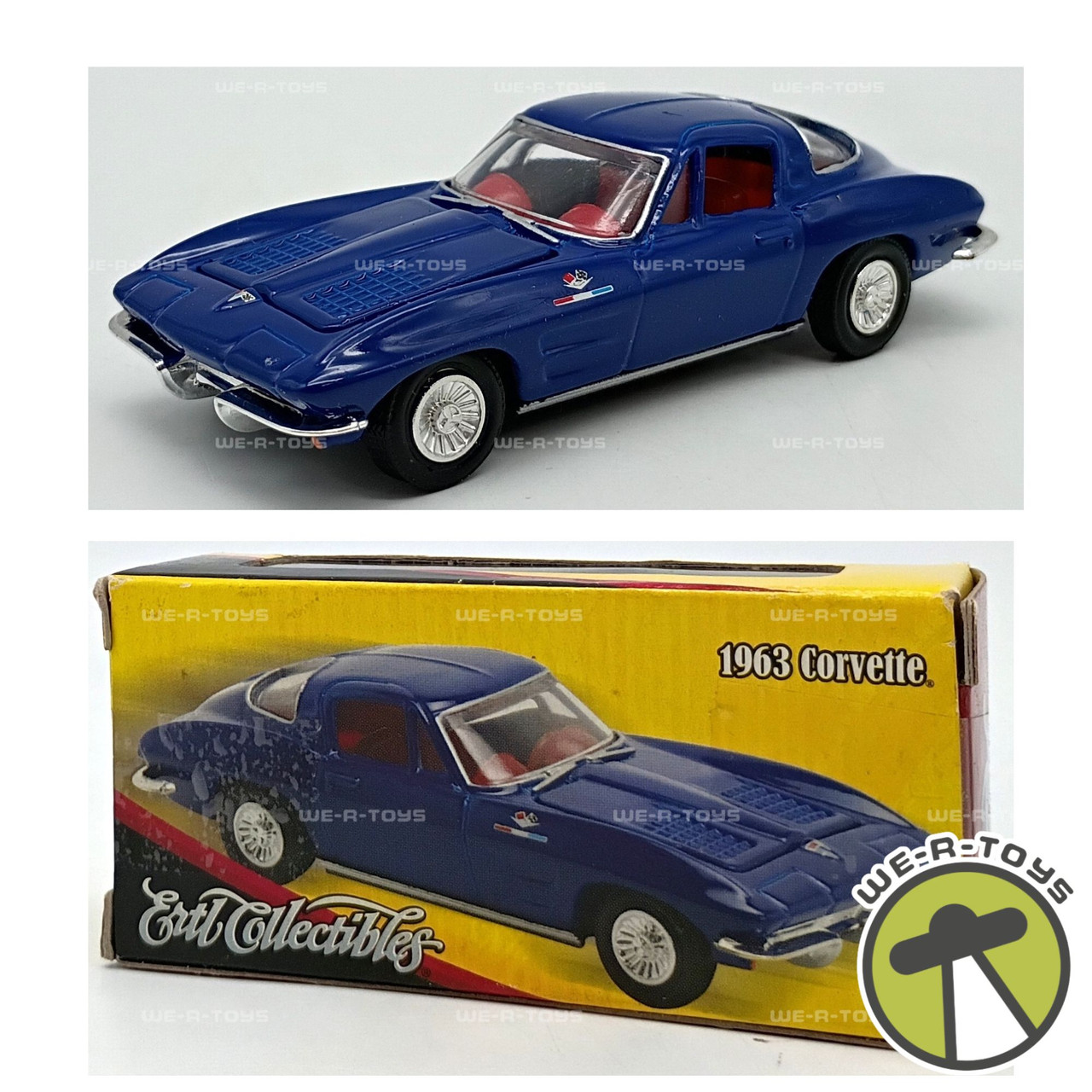 ERTL Collectibles 1963 Corvette Blue Replica Vehicle #39421A ERTL