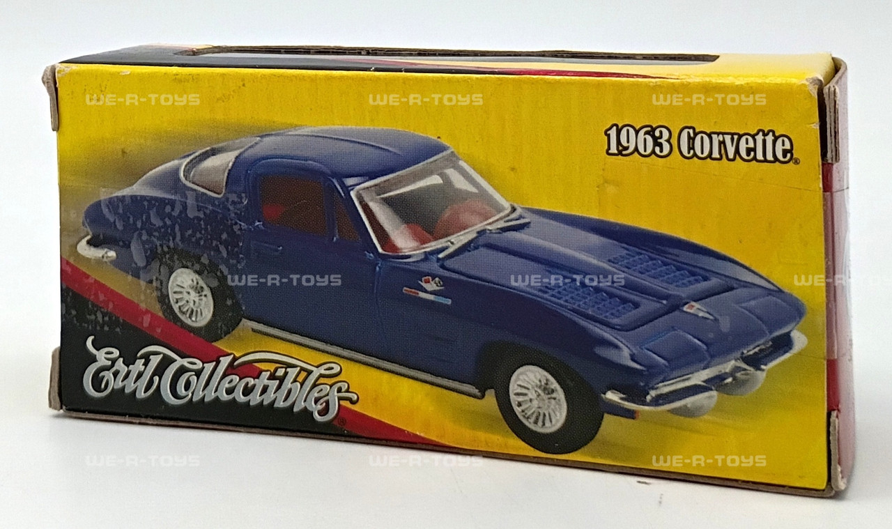 ERTL Collectibles 1963 Corvette Blue Replica Vehicle #39421A ERTL