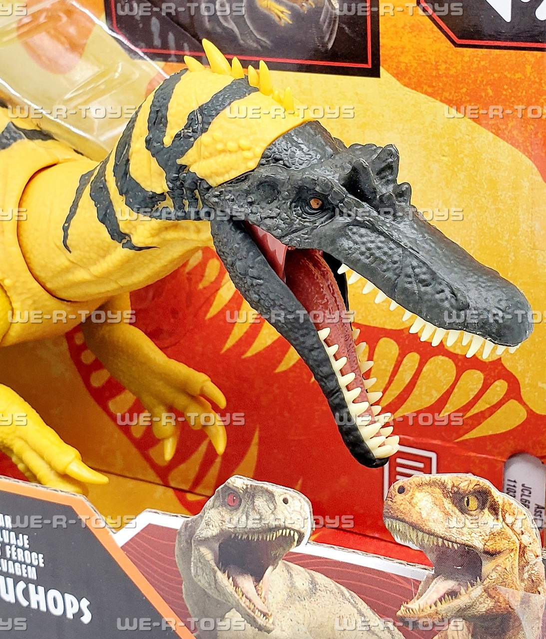 Jurassic World Chaos Theory Wild Roar Ceratosuchops Figure 2024
