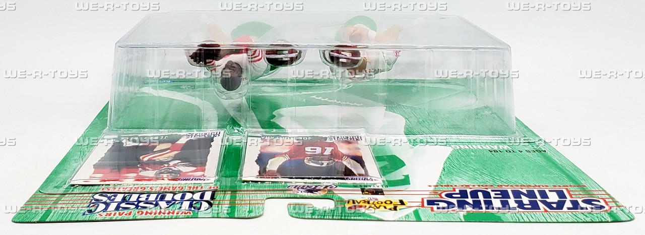 Joe Montana and Jerry Rice Starting Lineup Classic Doubles Figure