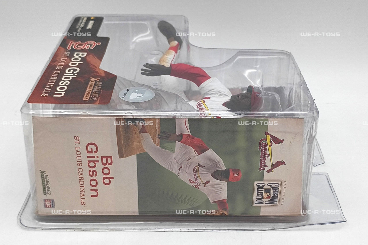 MLB Bob Gibson #45 St. Louis Cardinals Baseball Figure McFarlane