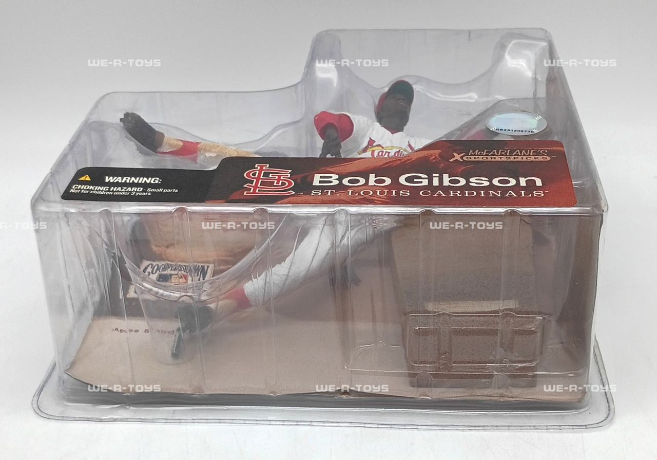 MLB Bob Gibson #45 St. Louis Cardinals Baseball Figure McFarlane