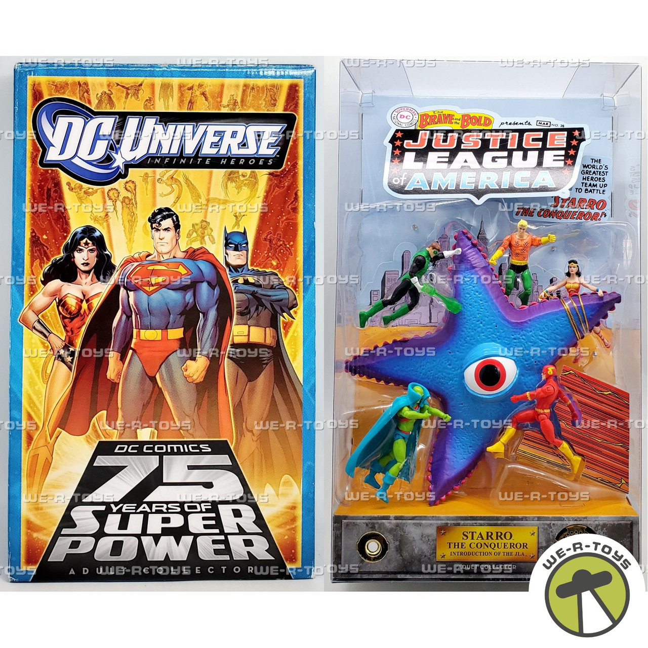 DC Universe Infinite Heroes 75 Years of Super Power Figure Set