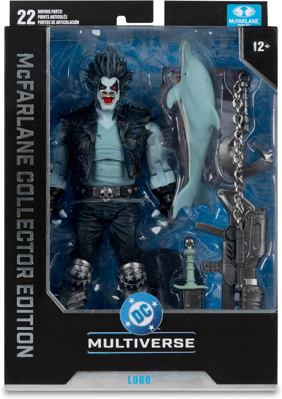 DC Multiverse Lobo McFarlane Collector Edition Figure #587 - We-R-Toys