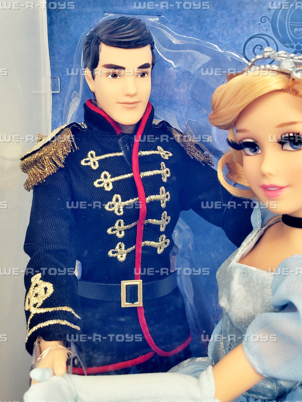 Cinderella and Prince Charming Dolls Disney Fairytale Designer