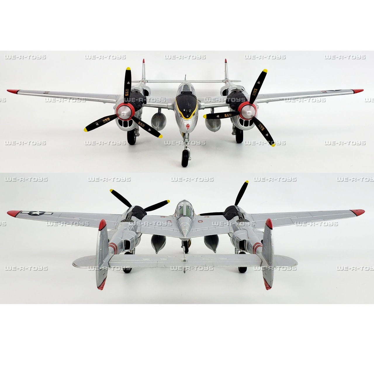 P38/F5 Lightning Armee de l'Air Pudgy V Model Airplane Franklin