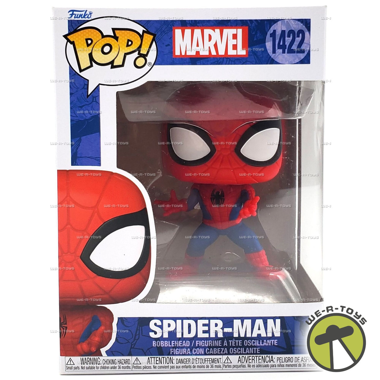 Funko Pop! Marvel Spider-Man Bobblehead 2024 Vinyl Figure #1422
