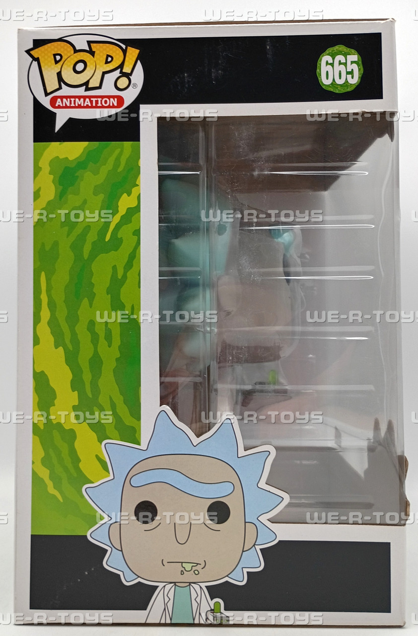 Funko POP! Animation Rick and Morty Rick With Portal Gun #665