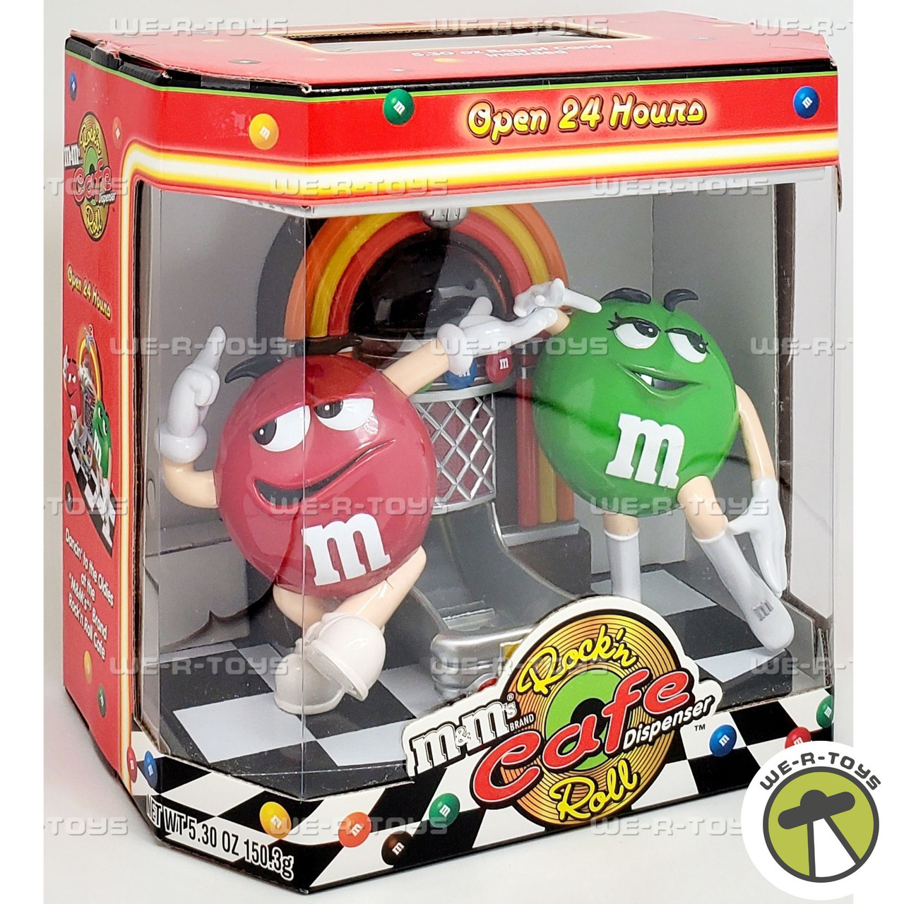 M&M's Rock'n Roll Cafe Dispenser Open 24 Hours For Doo-Wop Candy