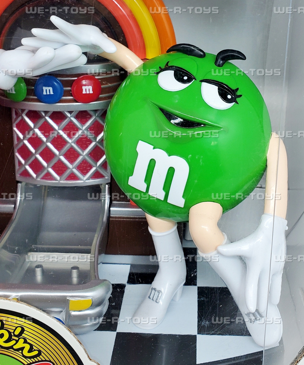 M&M's Rock'n Roll Cafe Dispenser Open 24 Hours For Doo-Wop Candy
