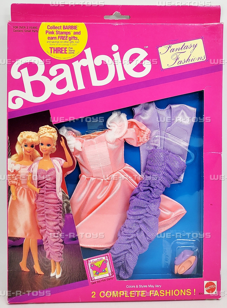 barbie pink color dress 2008 BARBIE COLOR YOUR WORLD PINK POLKA DOT DRESS BARBIE DOLL MATTEL BLONDE HAIR