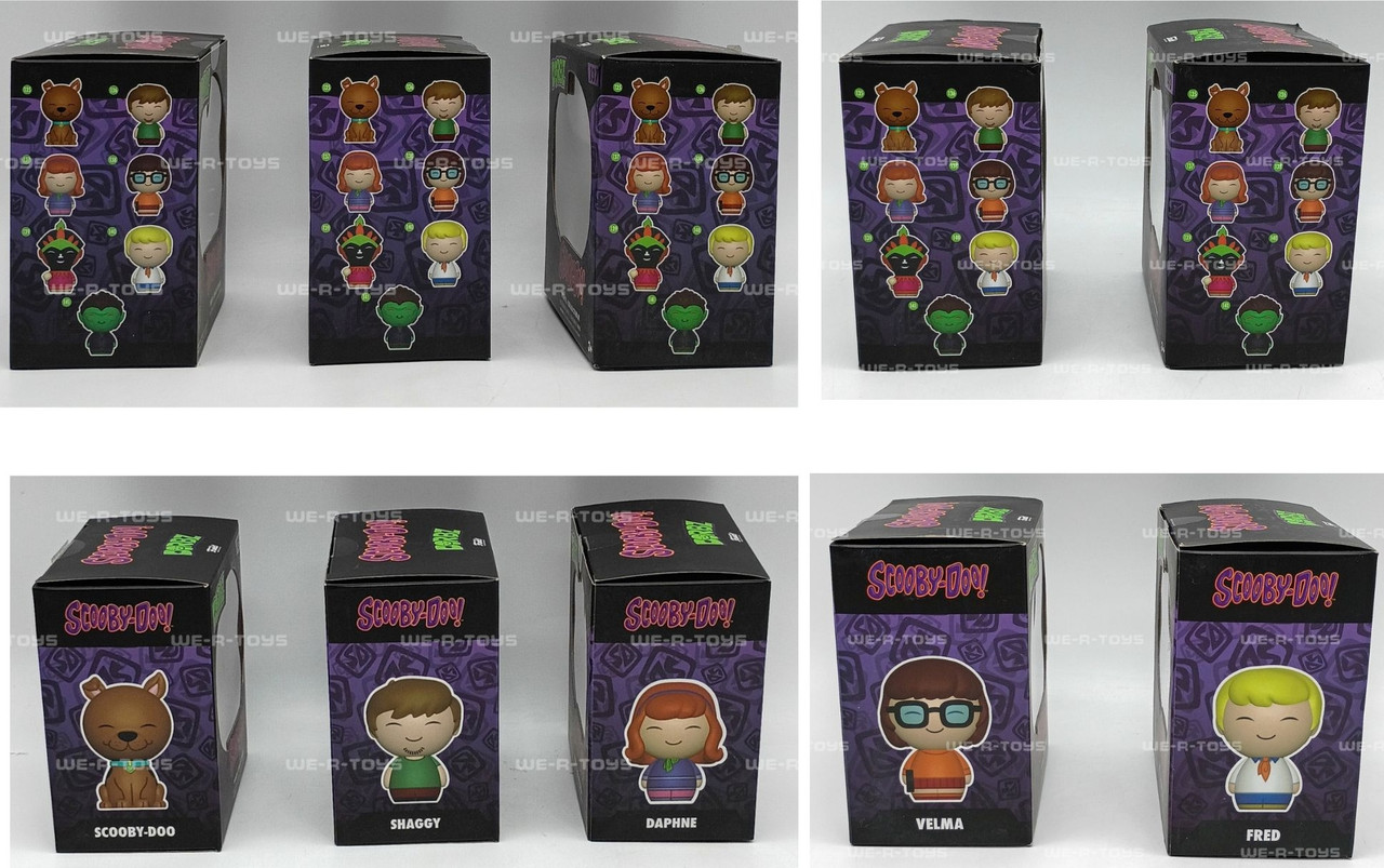 Funko Dorbz Scooby Doo Shaggy Fred Velma Daphne 5 Vinyl Figures