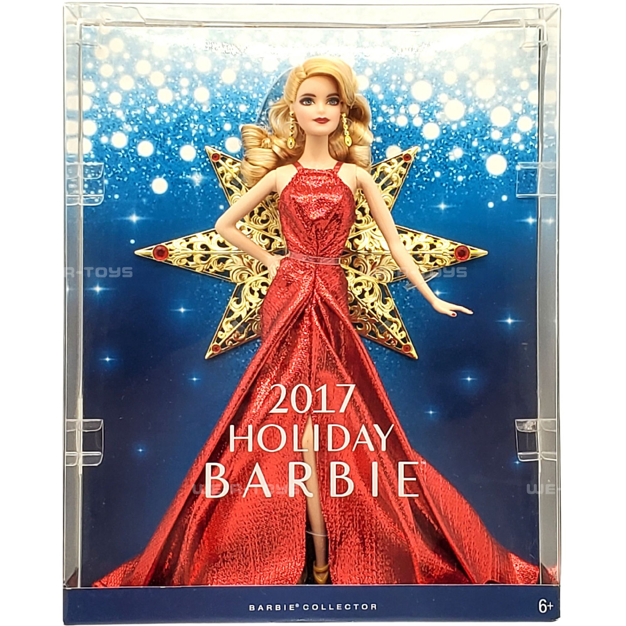 2017 Holiday Barbie Doll Blonde Mattel DYX39 - Main Image