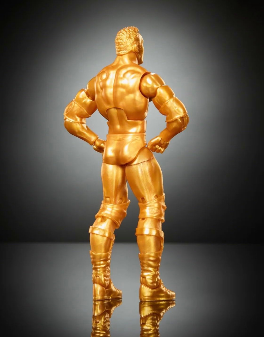 WWE Gold Elite Collectors Edition The Rock The Final Boss Action