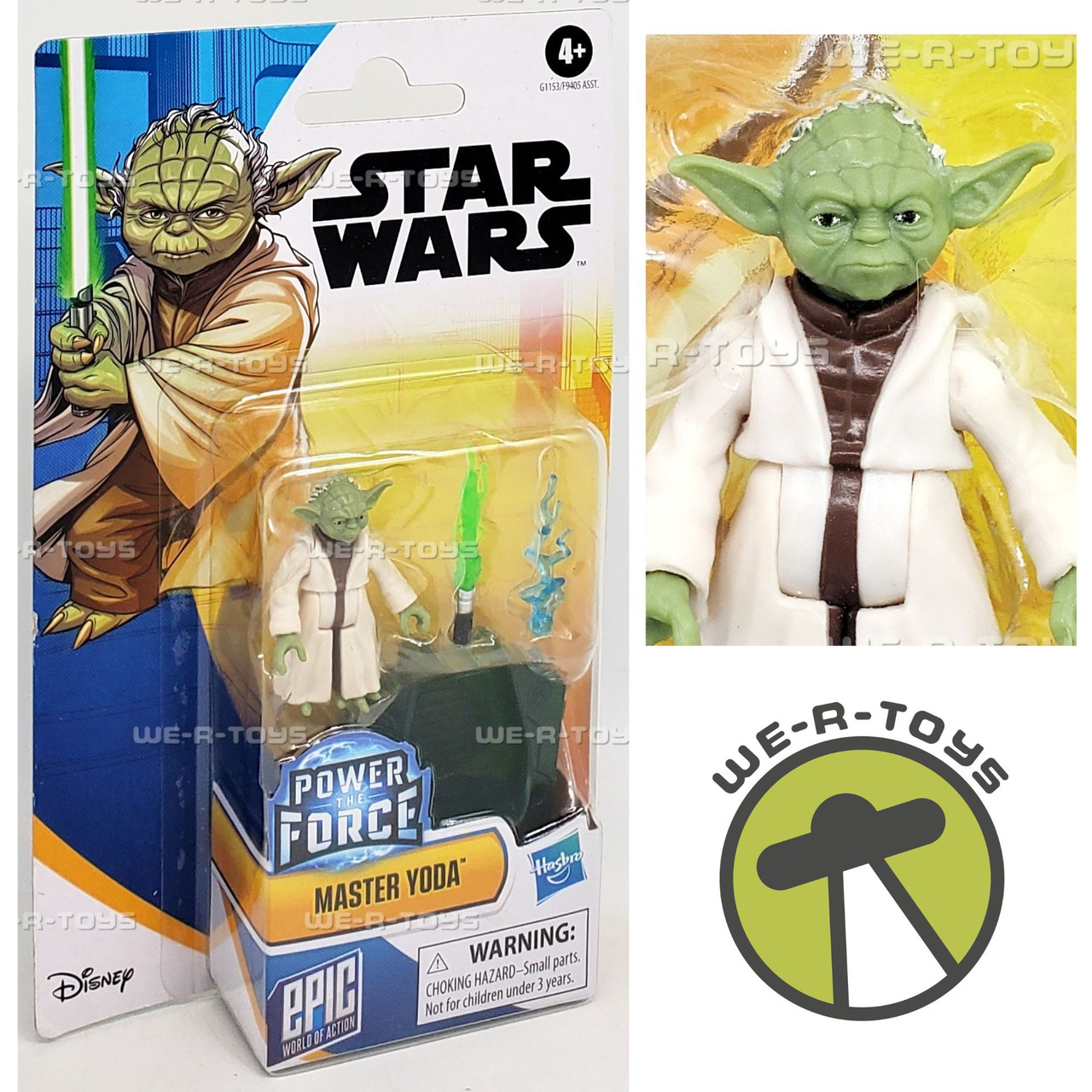 Star Wars Epic World of Action Master Yoda Action Figure 2025