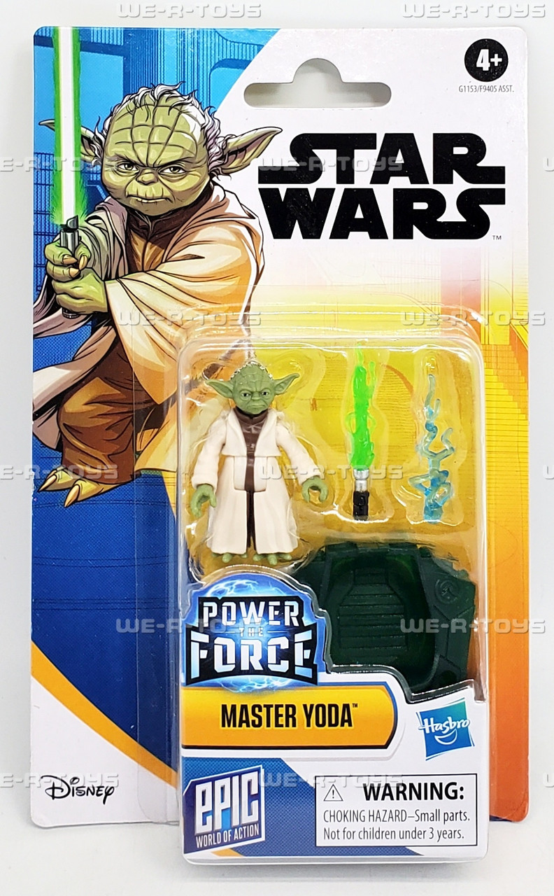 Star Wars Epic World of Action Master Yoda Action Figure 2025