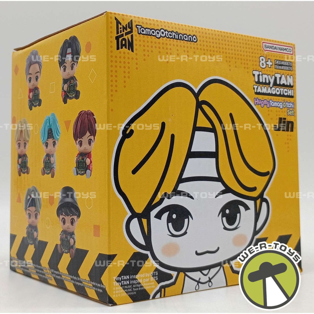 Tamagotchi TinyTAN Nano Device & BTS Jin Vinyl Figure 2022