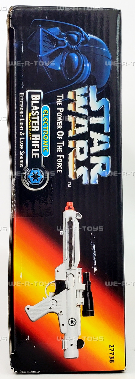 Star Wars The Power of the Force Electronic Blaster Rifle BlasTech