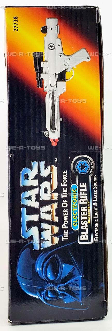 Star Wars The Power of the Force Electronic Blaster Rifle BlasTech
