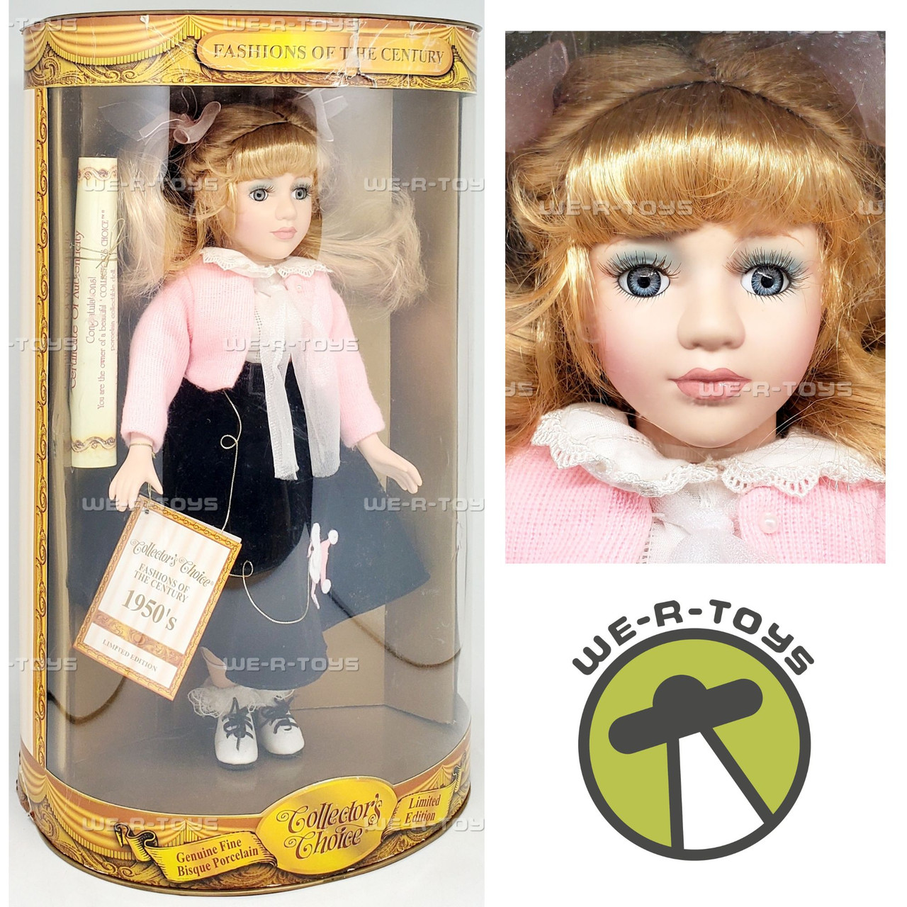 Collector's Choice Fashions of the Century 1950's Porcelain Doll