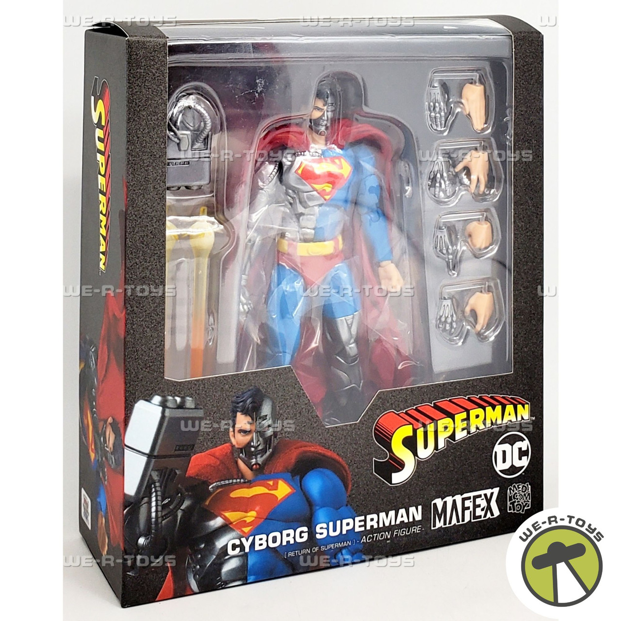 DC Superman Cyborg Superman Mafex Action Figure Medicom 47164 - We