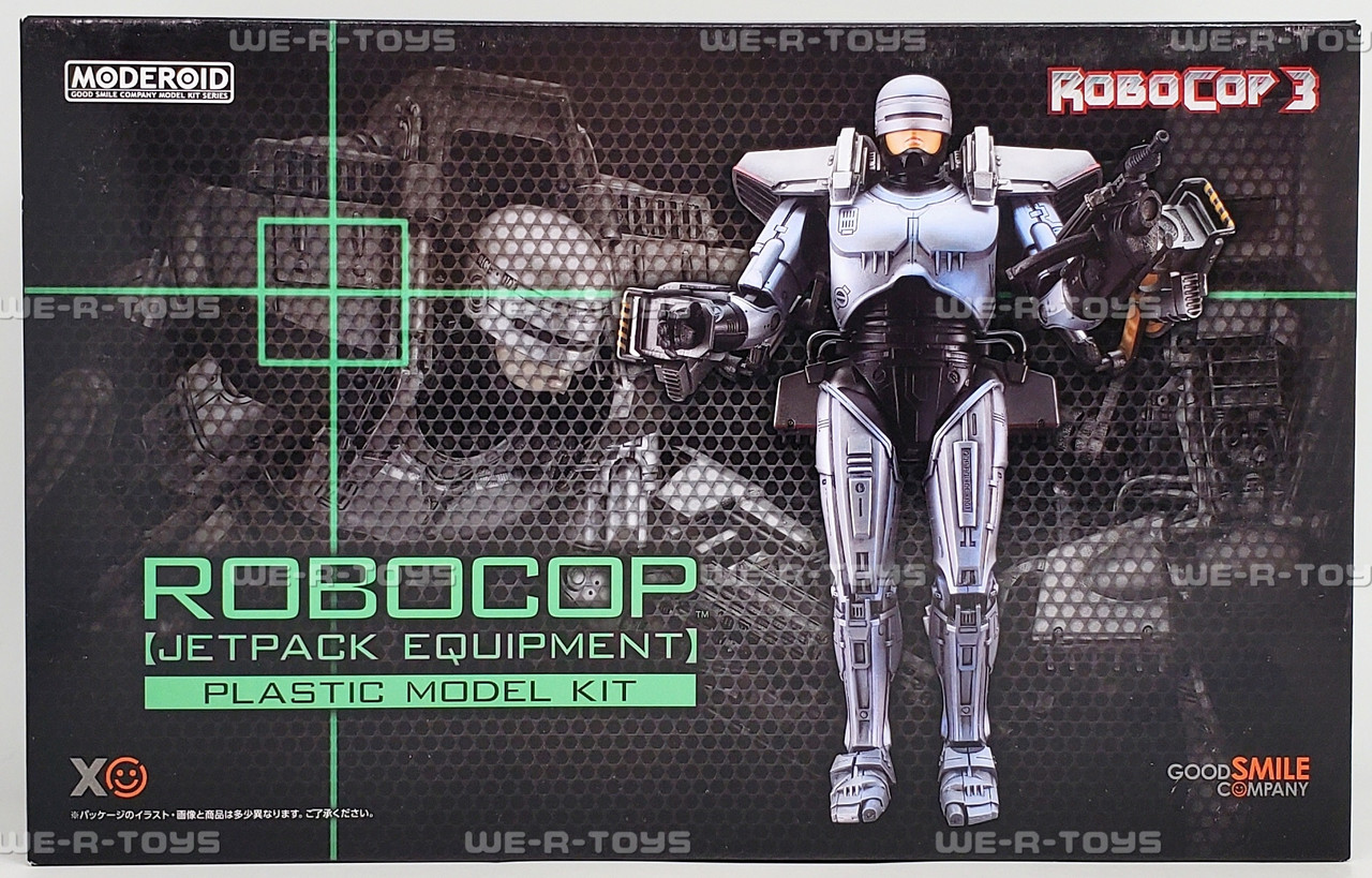 Robocop 3 Jetpack Equipment Moderoid Plastic Model Kit Good Smile