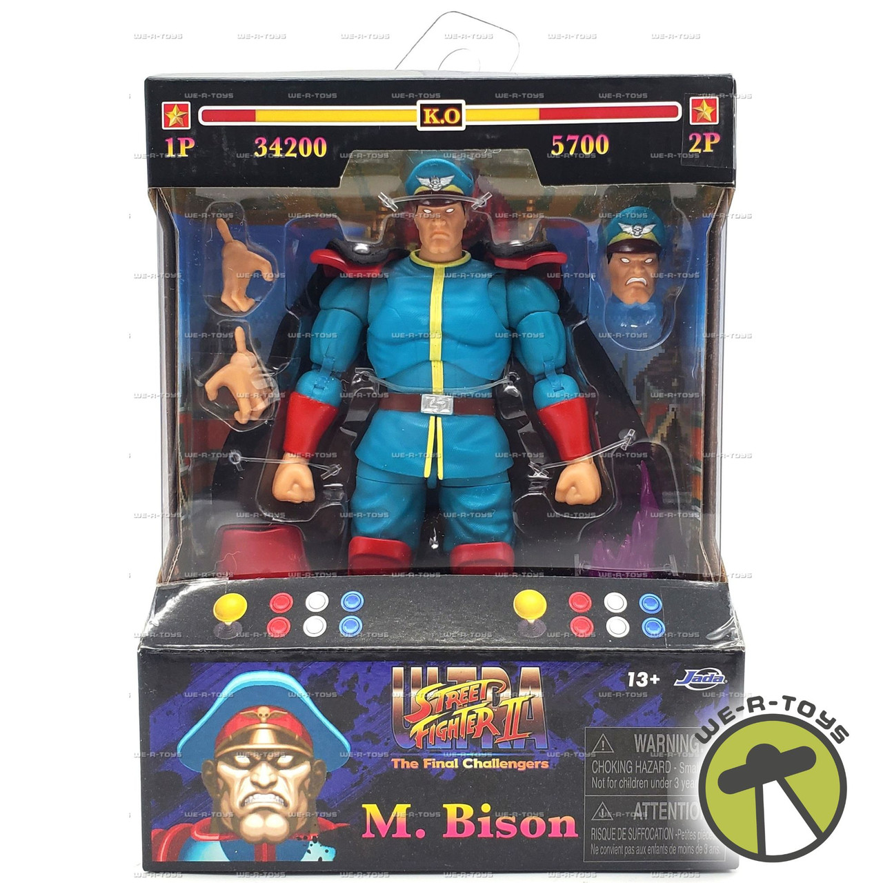 Street Fighter II Ultra M. Bison Figure The Final Challengers 2024