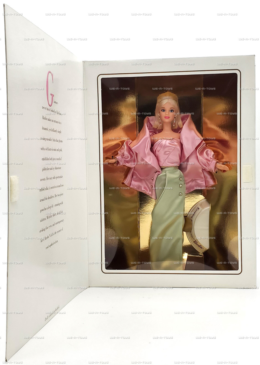 マックヒストリアルピンコレクション1998年 Evening Sophisticate Barbie Doll Signed & Dated by Robert Best